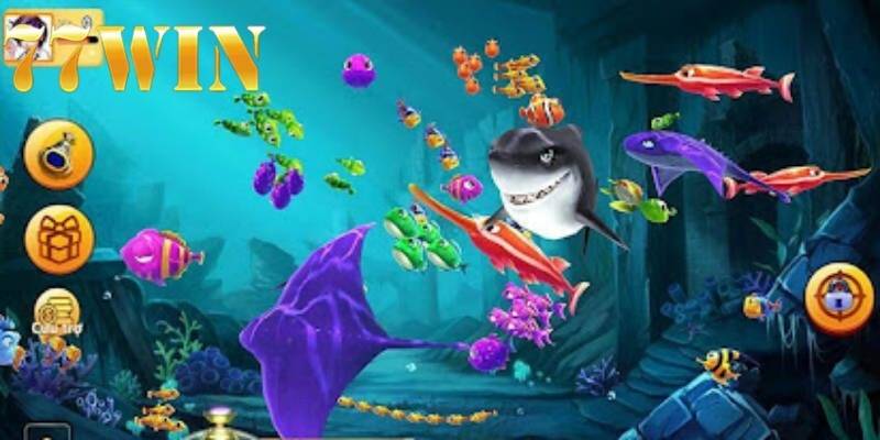 Bắn cá 77win cược vào những con cá nhỏ để tích lũy điểm